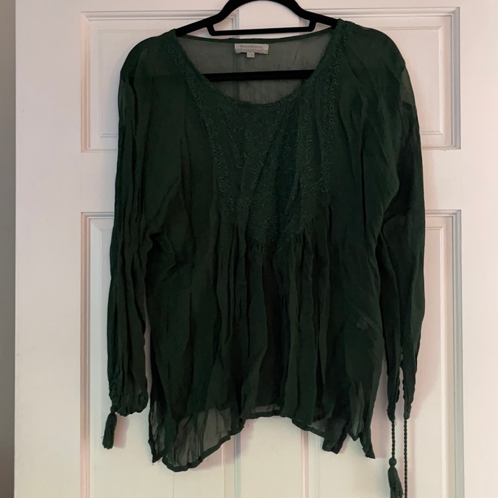 World Market Boho Top